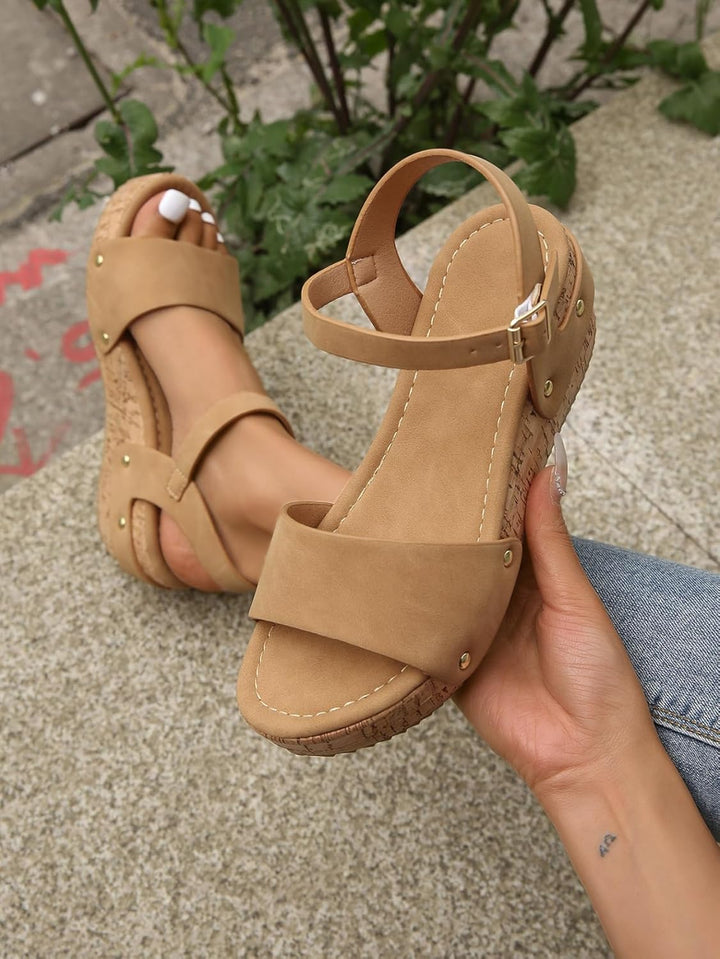 Daniela | Elegant Wedge Sandals