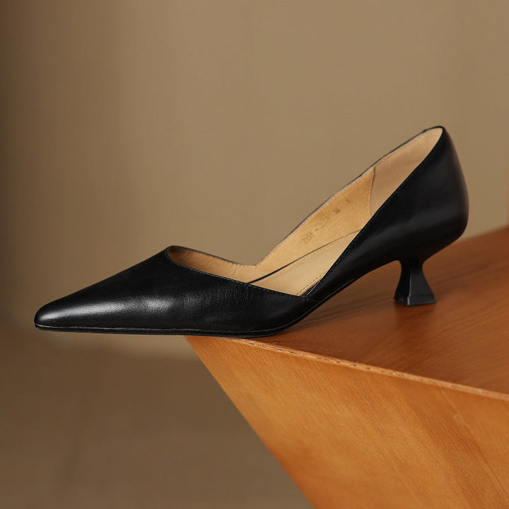 Carlen | Leather Heels