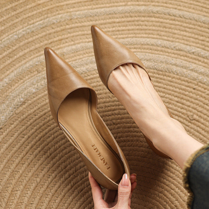 Carlen | Leather Heels