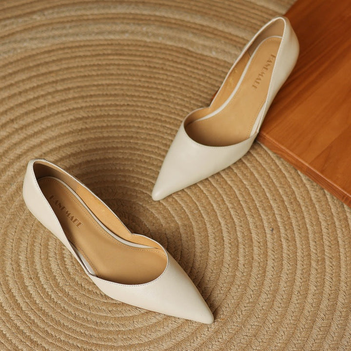 Carlen | Leather Heels