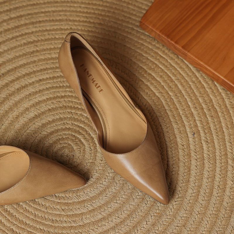 Carlen | Leather Heels