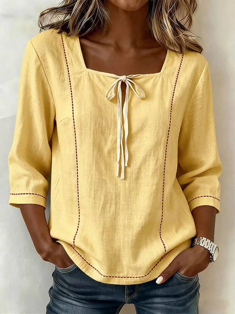 Mila | Strikdetail Top