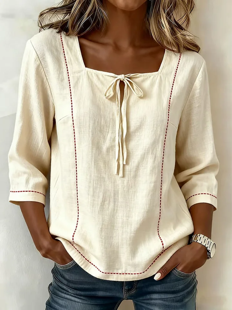 Mila | Strikdetail Top