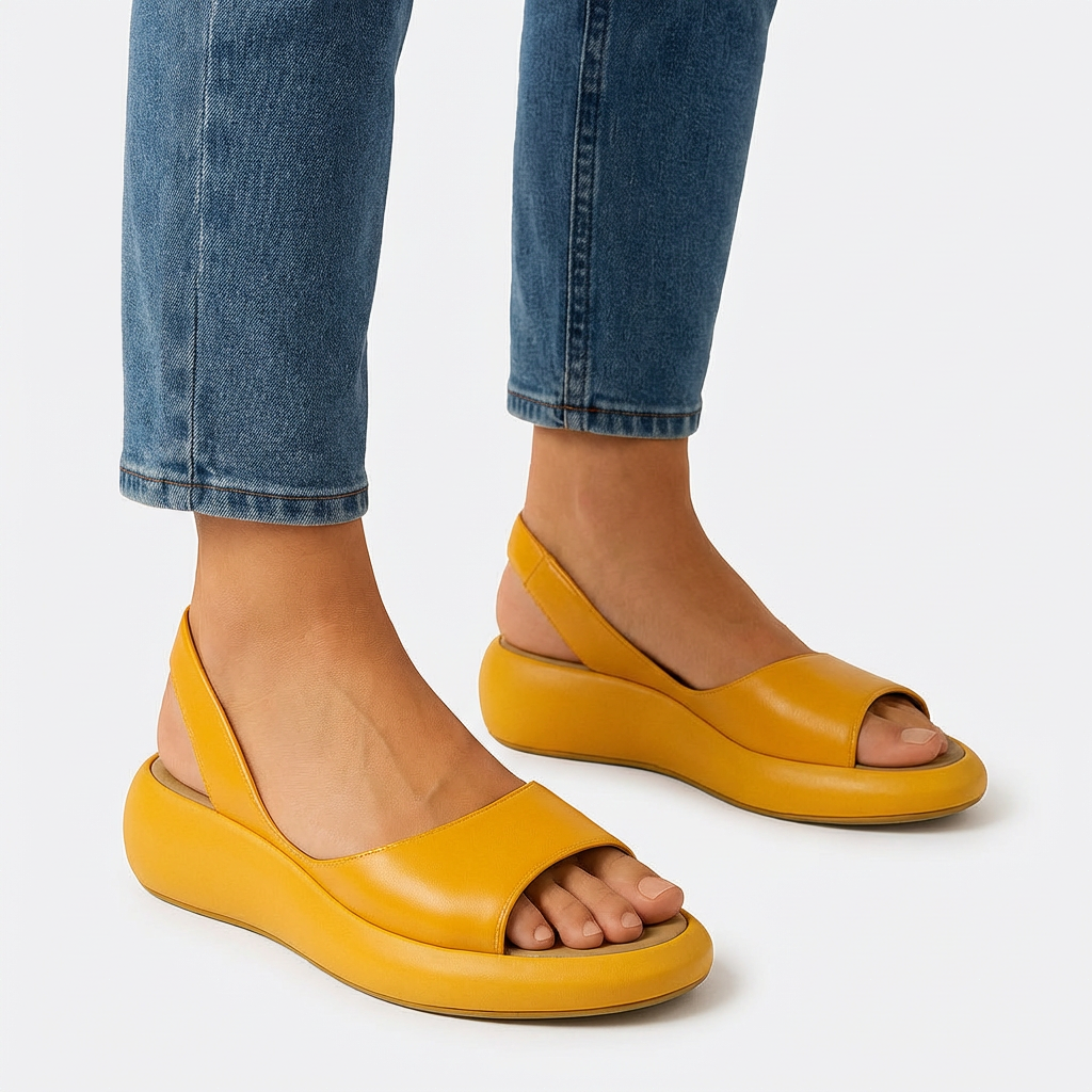 Evie | Peep-Toe Sandals