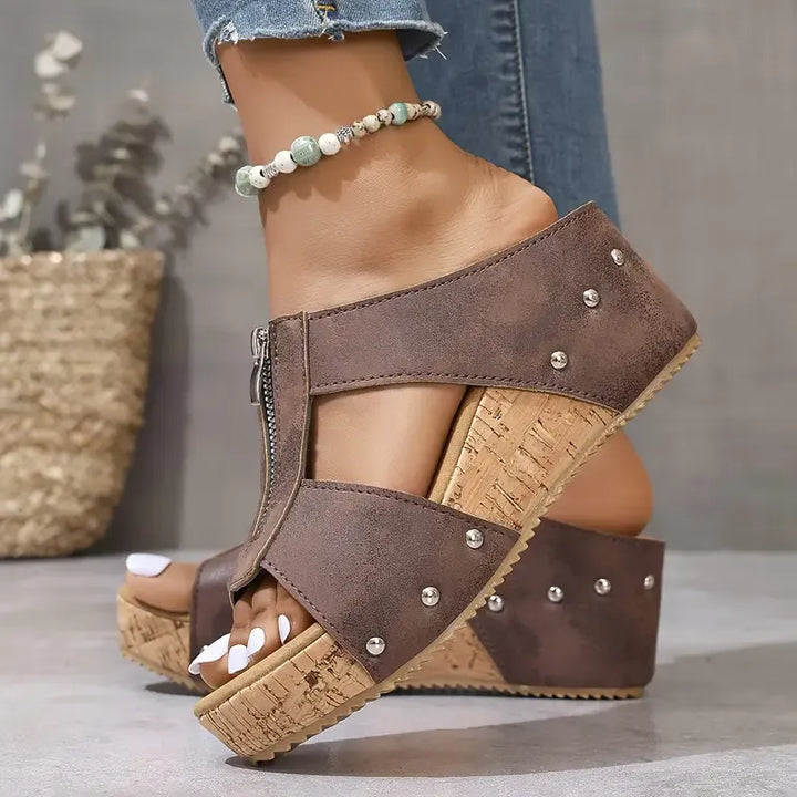 Gigi | Wedge Sandals