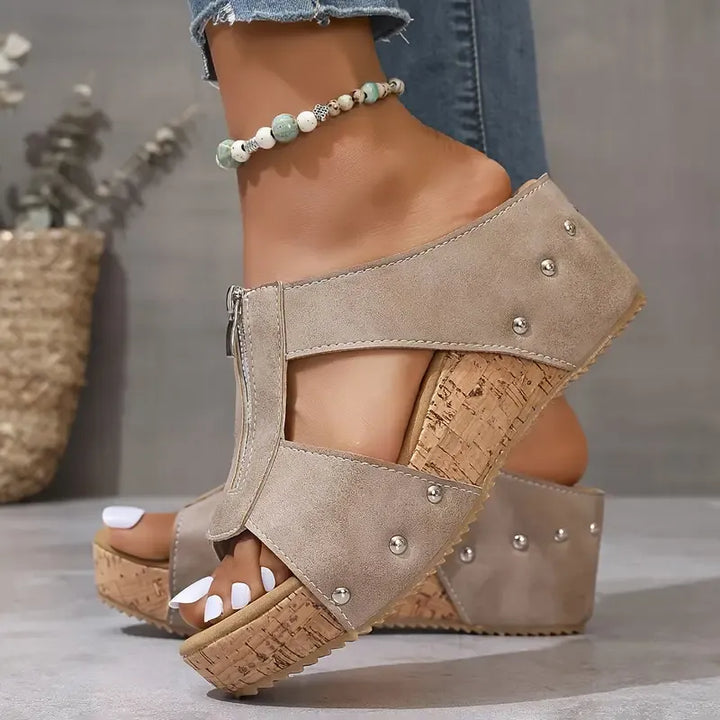 Gigi | Wedge Sandals