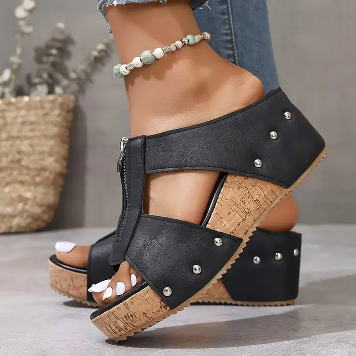 Gigi | Wedge Sandals