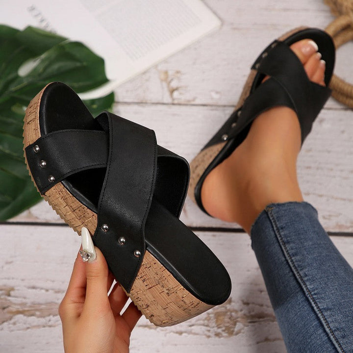 Oakley | Boho Wedge Sandals